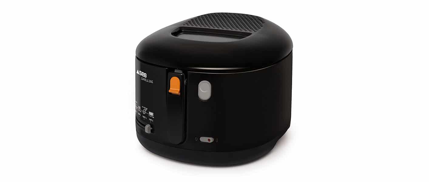 Seb FF160800 Nero Friggitrice compatta con termostato Simply One schwarz 
